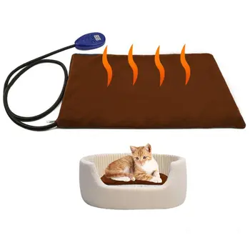 

Pet Heating Pad & Pet Heated Blanket Warm Pet Heat Mat for Dogs Cats with Chew R