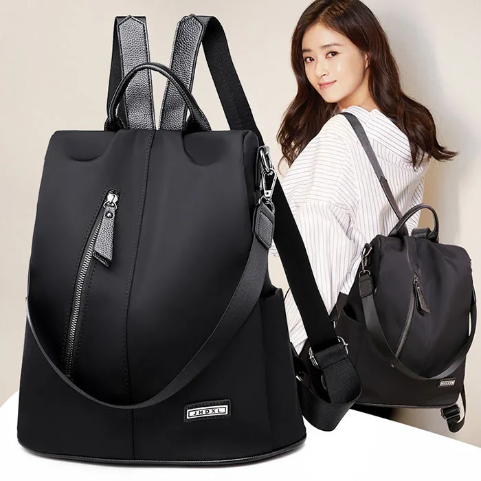 

2019 Multifunctional Women's Backpack Female Back pack Big Mochila Feminina School Backpacks For Teenage Girls Bags Sac A Dos