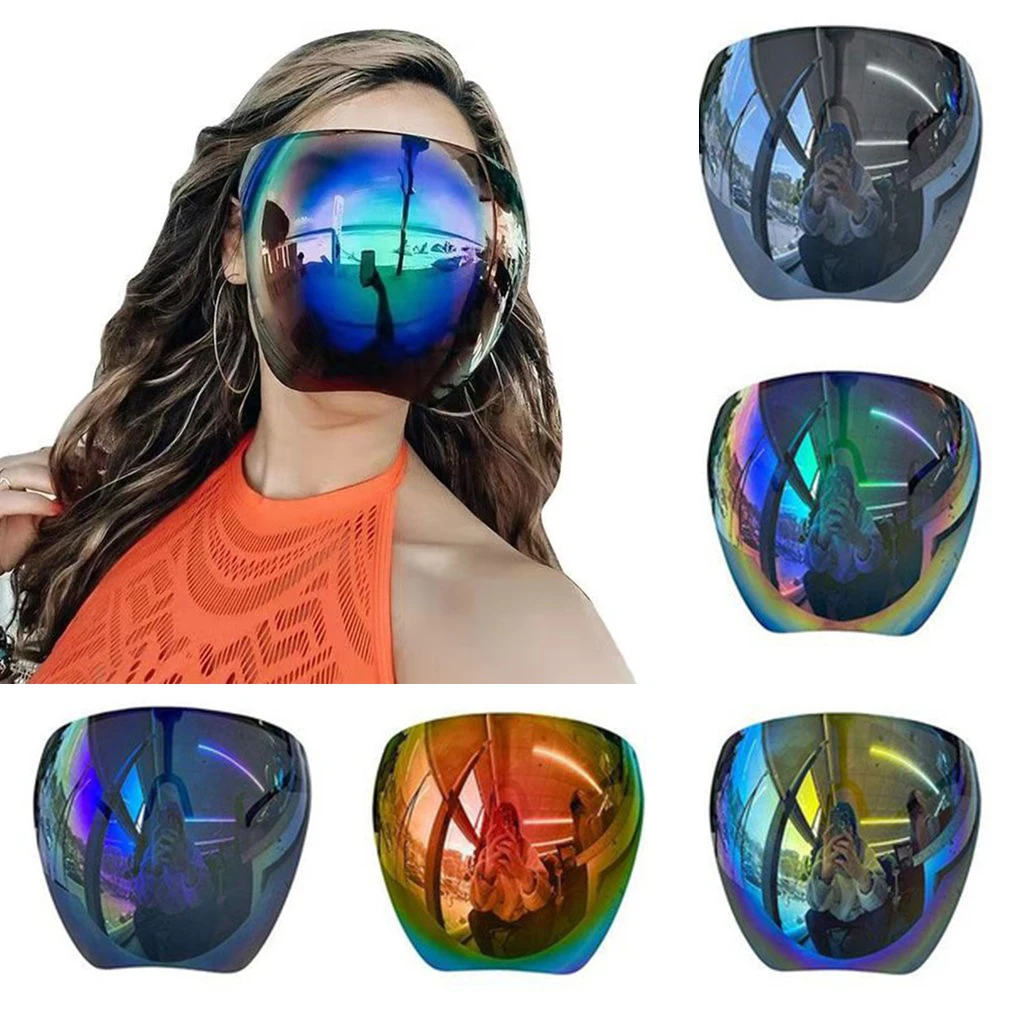 Sunglasses Women Men Protective Faceshield Glasses Goggles Full Face Covered Spherical Lens Anti-Spray Safety Sunglasses Men 2