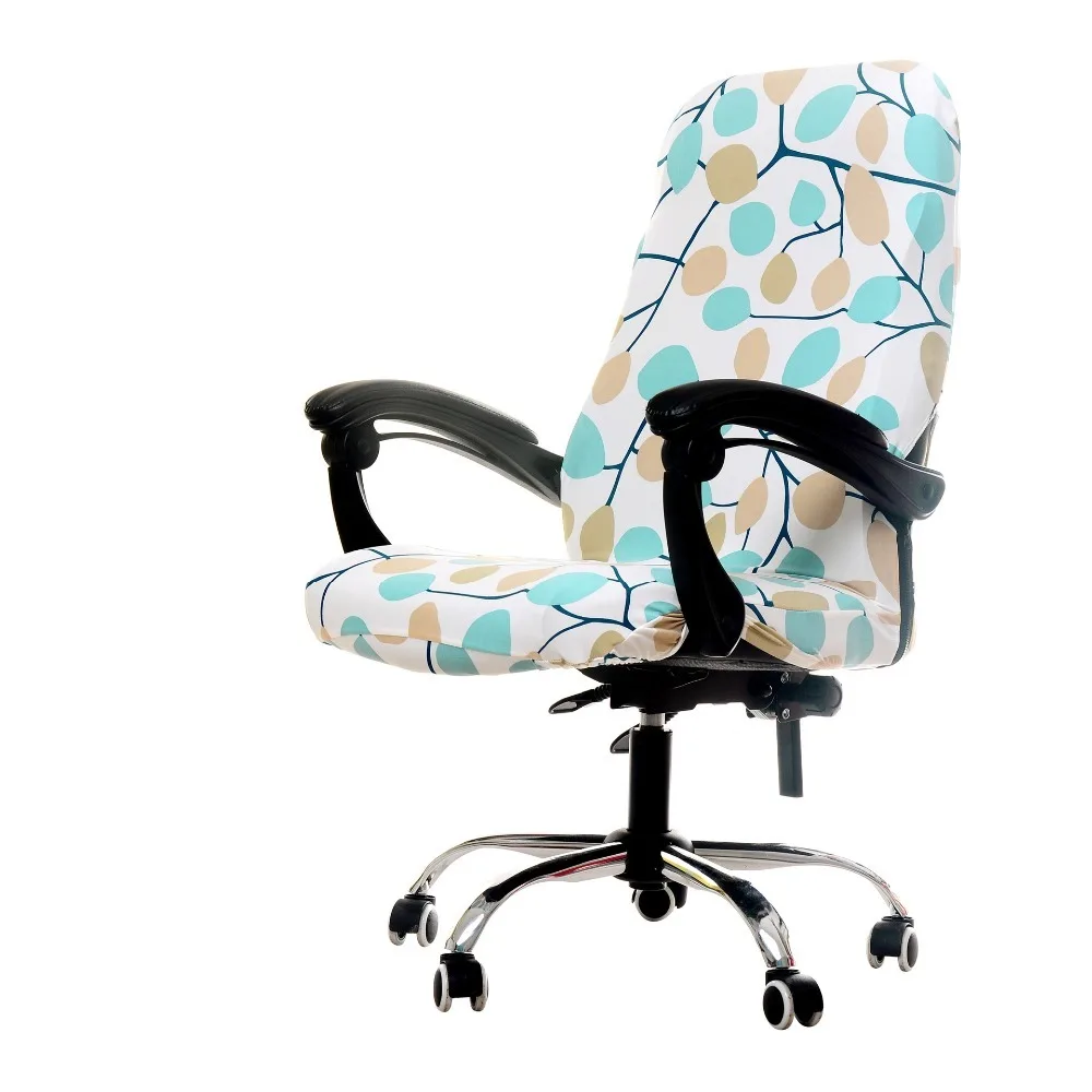 

Modern Office Computer Chair Covers Slipcover For Seat Protector Stretch Chair Cover Back Cover Washable Removeable Chair Case