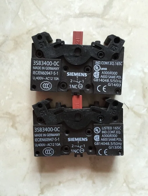 3SB3400 0C 3SB34 00 1 шт. новые Siemens кнопки контакты Бесплатная доставка|Автоматизация