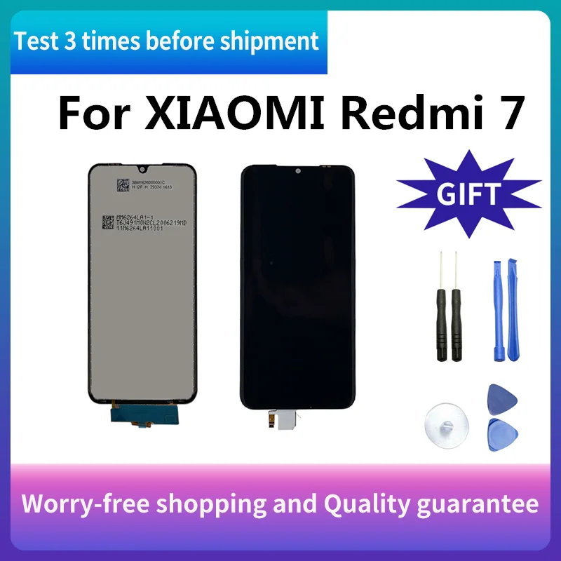 ЖК-дисплей 6 26 &quotдля Xiaomi Redmi 7 с сенсорным экраном и дигитайзером в сборе Замена