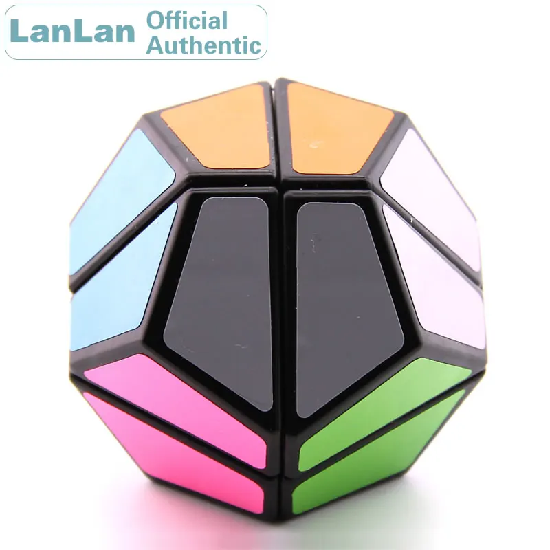 LanLan 2x2 волшебный кубик-Додекаэдр Megaminxeds скорость головоломка антистресс головоломки Развивающие игрушки для детей