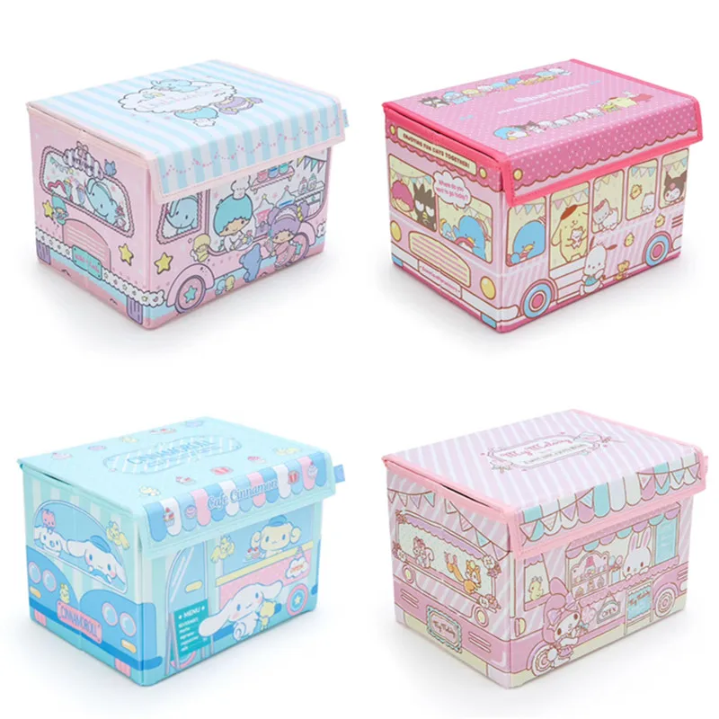 Складной органайзер с маленькими звездами Cinnamoroll My Melody Kuromi коробка для хранения