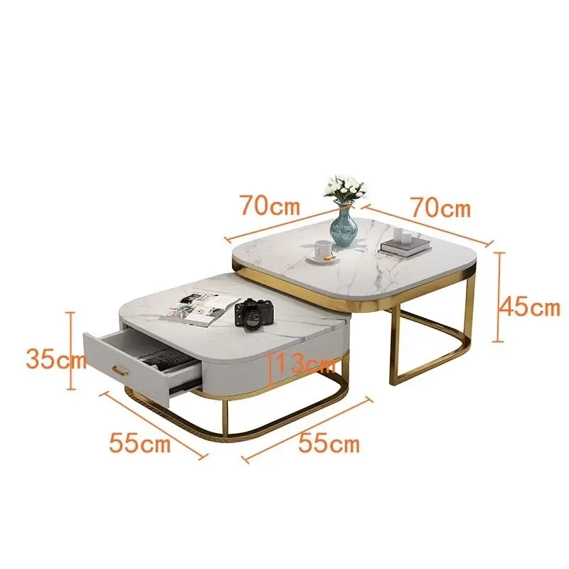 Double Head Two in One Marble Center Table 2 Double Head Two in One Marble Center Table 2