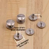 20pcs Stainless Steel Binding Chicago Screws Nail Stud Rivets For Photo Album Leather Craft Studs Belt Wallet Fasteners 10mm cap ► Photo 2/6