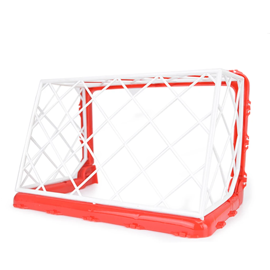 Mini Hockey Goal Set 2 Nets 2 Sticks 2 Balls Children Indoor Outdoor Games