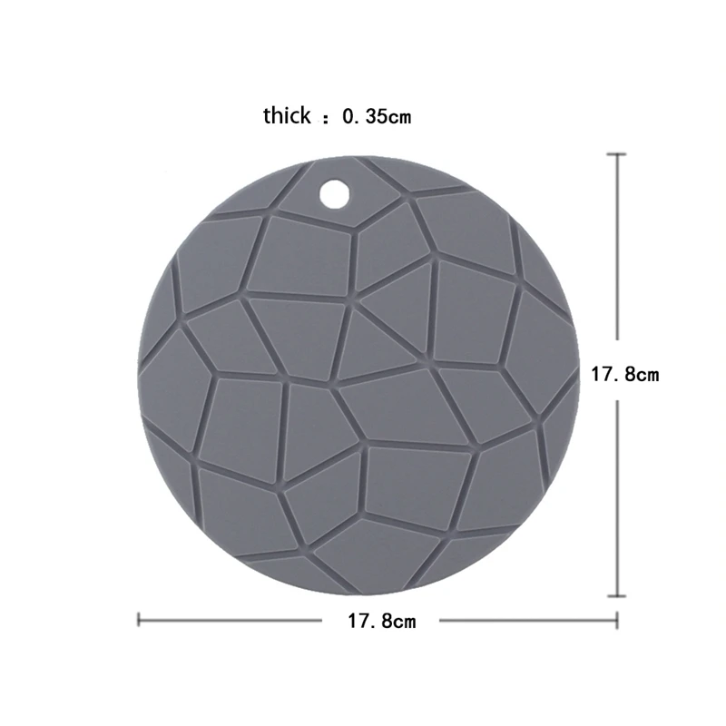 Горячая Распродажа термостойкая силиконовая подставка для напитков противоскользящая подставка для кастрюль кухонная салфетка-подставка аксессуары