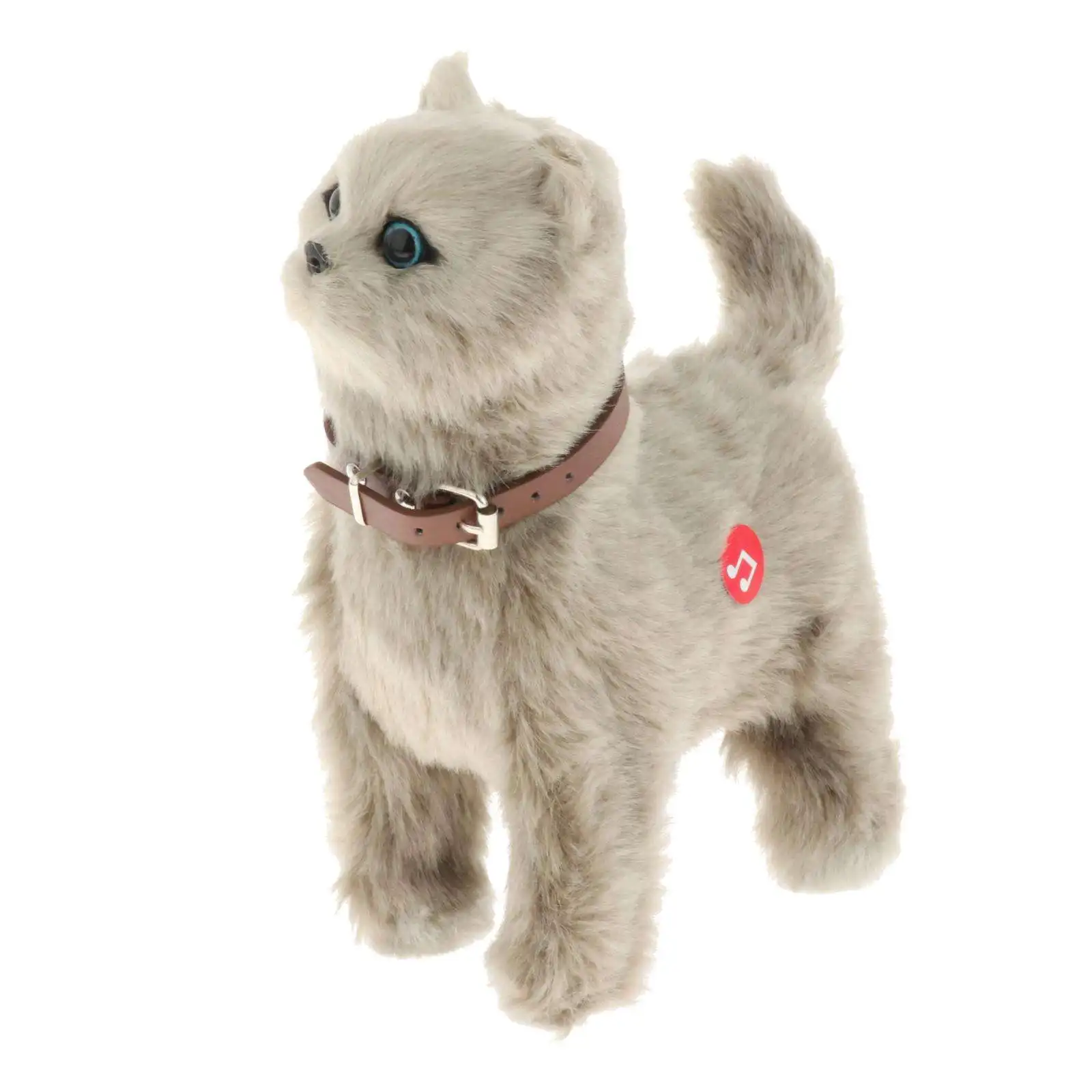 Plush Electronic Pet Cat Educational Figures Early Learning Walking Toy for Xmas Present Children Toys Baby Boys Girls Age 3+ 2
