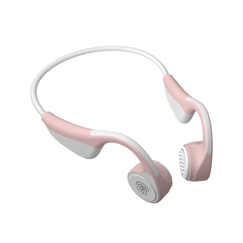 PINK Наушники V9, Bluetooth 5,0, наушники с костной проводимостью, Беспроводные спортивные наушники, свободные руки, водонепроницаемые, PK Z8, беспроводные наушники - Цвет: PINK