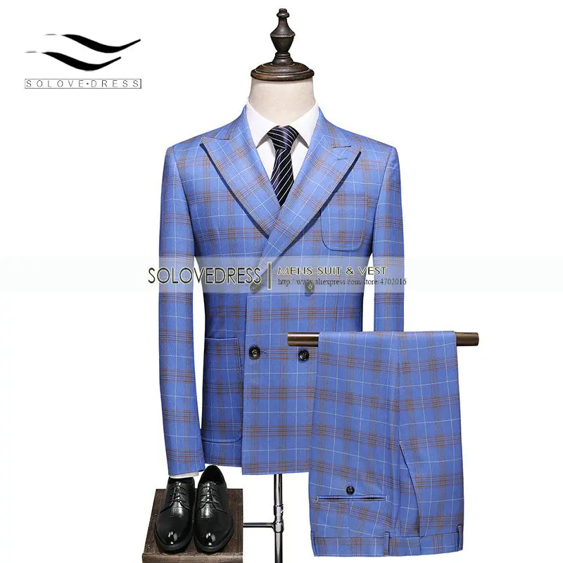 Double-Breasted-Plaid-Suit-for-Men-Light-Blue-Mens-Suits-Designers-2019-Terno-Slim-Fit-Masculino (1)