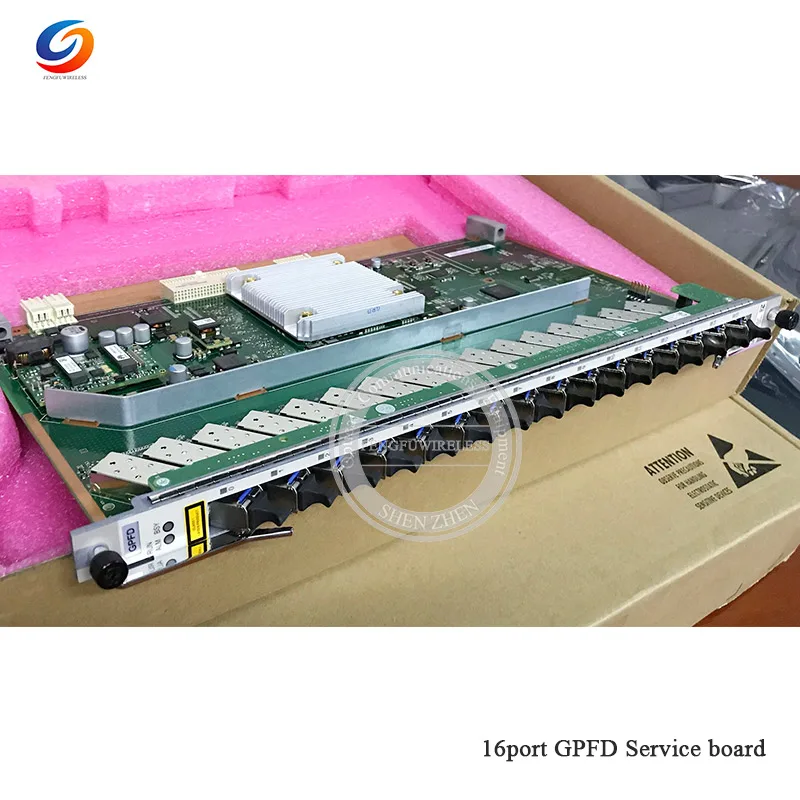 Оригинальная HW 16 портов GPON GPFD плата для Хуа Вэй MA5680T или MA5683T OLT с C + SFP модули