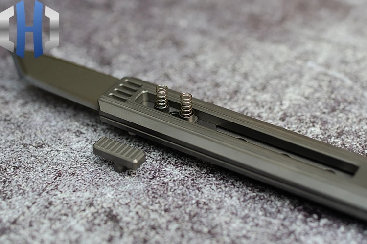 Титана сплава TC21 интегрированный ручной нож CNC режущий сменный нож сверхмощный нож