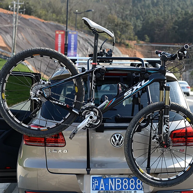 

Sha hu Car Vehicle-mounted Bicycle Frame Back-hanging with Support Trunk Self-Car Mounted Rack