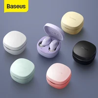 Baseus-Auriculares Inalámbricos, Audífonos Estéreo WM01 con Control Táctil y Conexión Bluetooth 5.0, Sistema de Cancelación de Ruidos para Juegos
