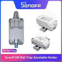 Itead Sonoff DR DIN Rail Tray Mounted Adjustable Holder Support Most Sonoff Products Basic RFR2 RFR3 POWR2 TH10/16 Dual 1