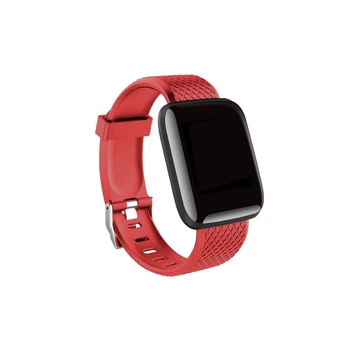 

New 116Plus Smart Bracelet Blood Pressure Measurement Waterproof Fitness Tracker Watch Heart Rate Monitor Pedometer Smart Band W