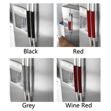 1 пара перчаток моющиеся кухонные защитные чехлы сохранить чистая ручка Крышка легкий практичный холодильник двери использовать легко установить