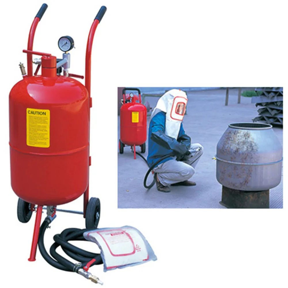 Мини Пескоструйный горшок 5 галлонов Портативный мини бак|sandblast pot|sandblaster minipot mini |