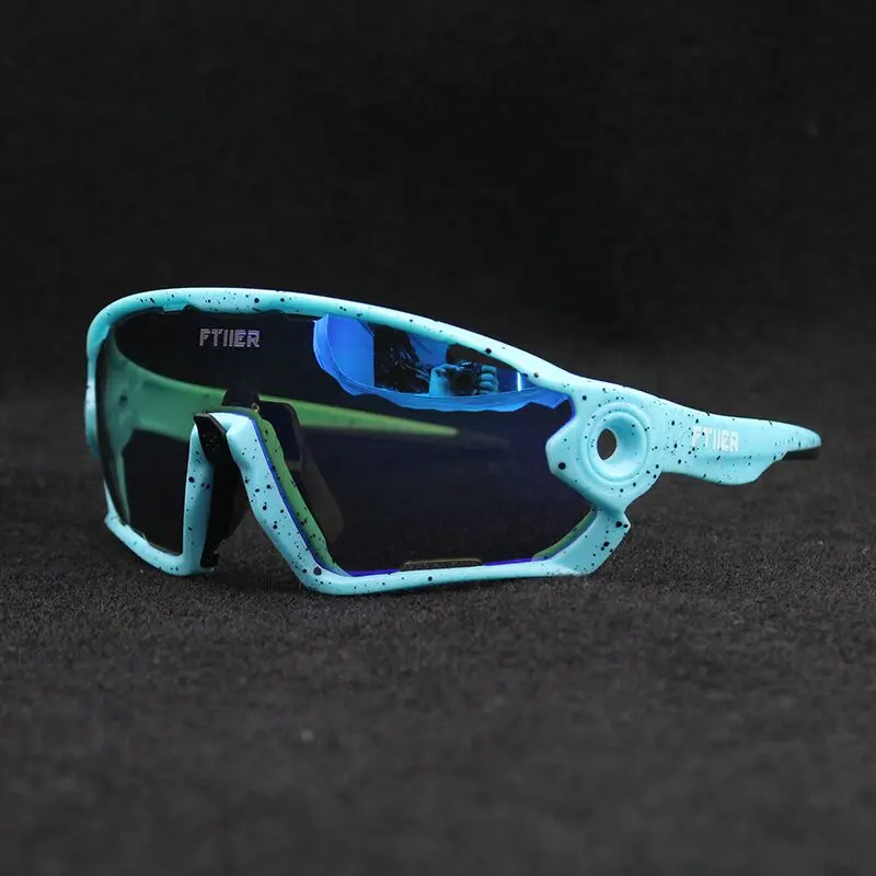 Спортивные велосипедные очки, велосипедные солнцезащитные очки, велосипедные очки, UV400, Gafas ciclismo, уличные очки для верховой езды, рыбалки, пеших прогулок - Цвет: FTK702