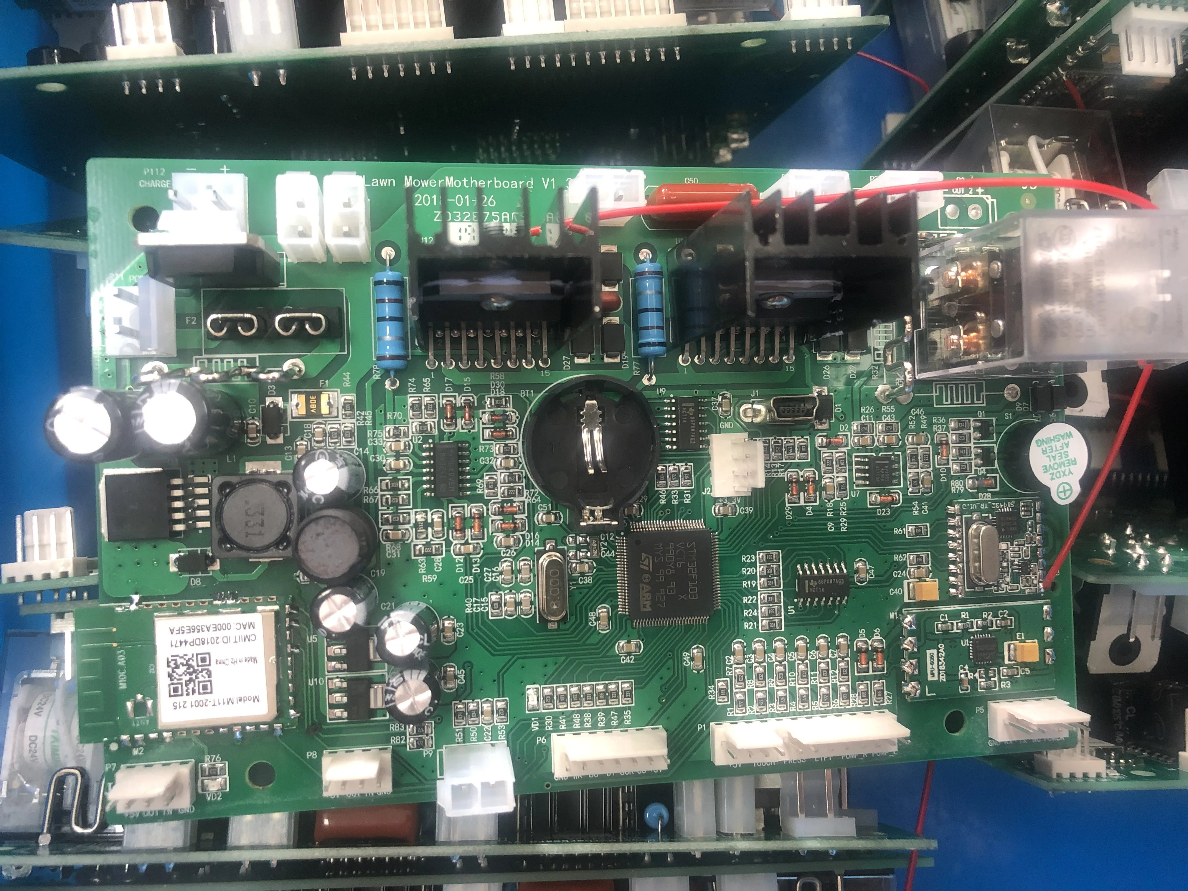 1 шт. основная печатная плата для робота-газонокосилки DEVVIS E1600T/E1600 | Инструменты