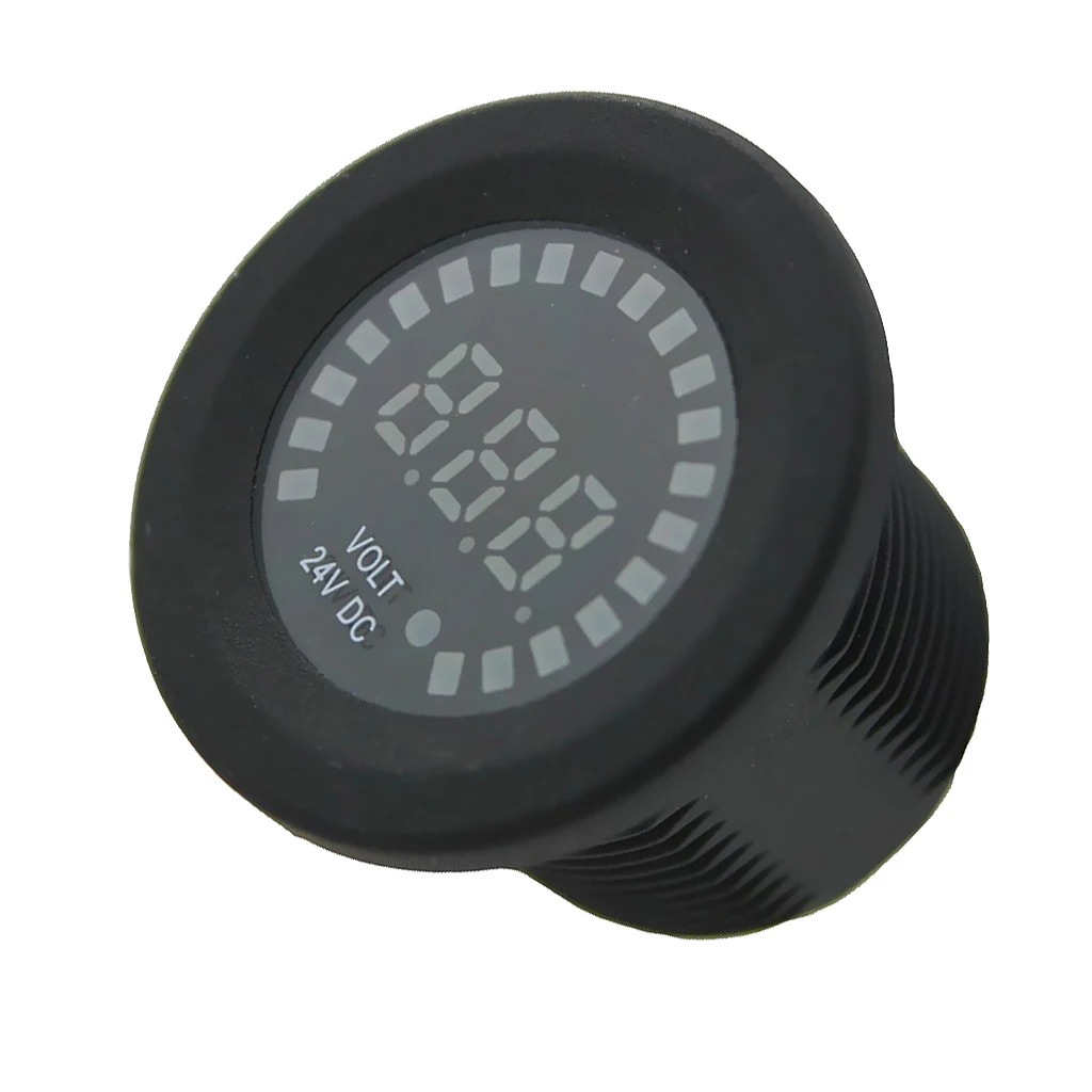 Replacment DC 24V Blue LED Panel Digital Voltage Meter Display Voltmeter Anti-reverse