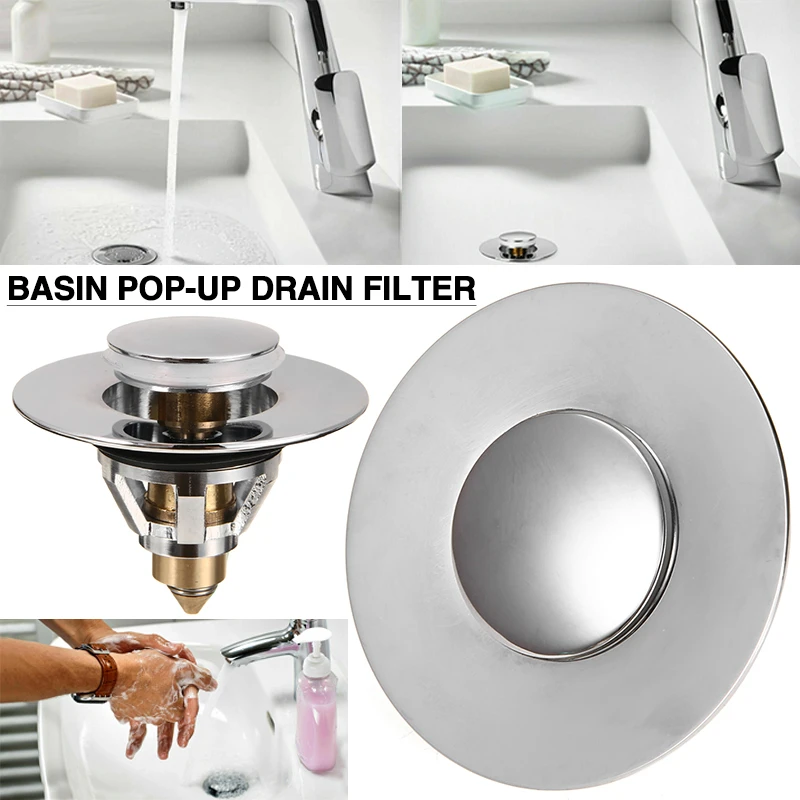 Tapón de repuesto para filtro de desagüe, tapón de baño para fregadero de ducha de 1,34 ~ 1,45 ", unidad|Drenajes| - AliExpress