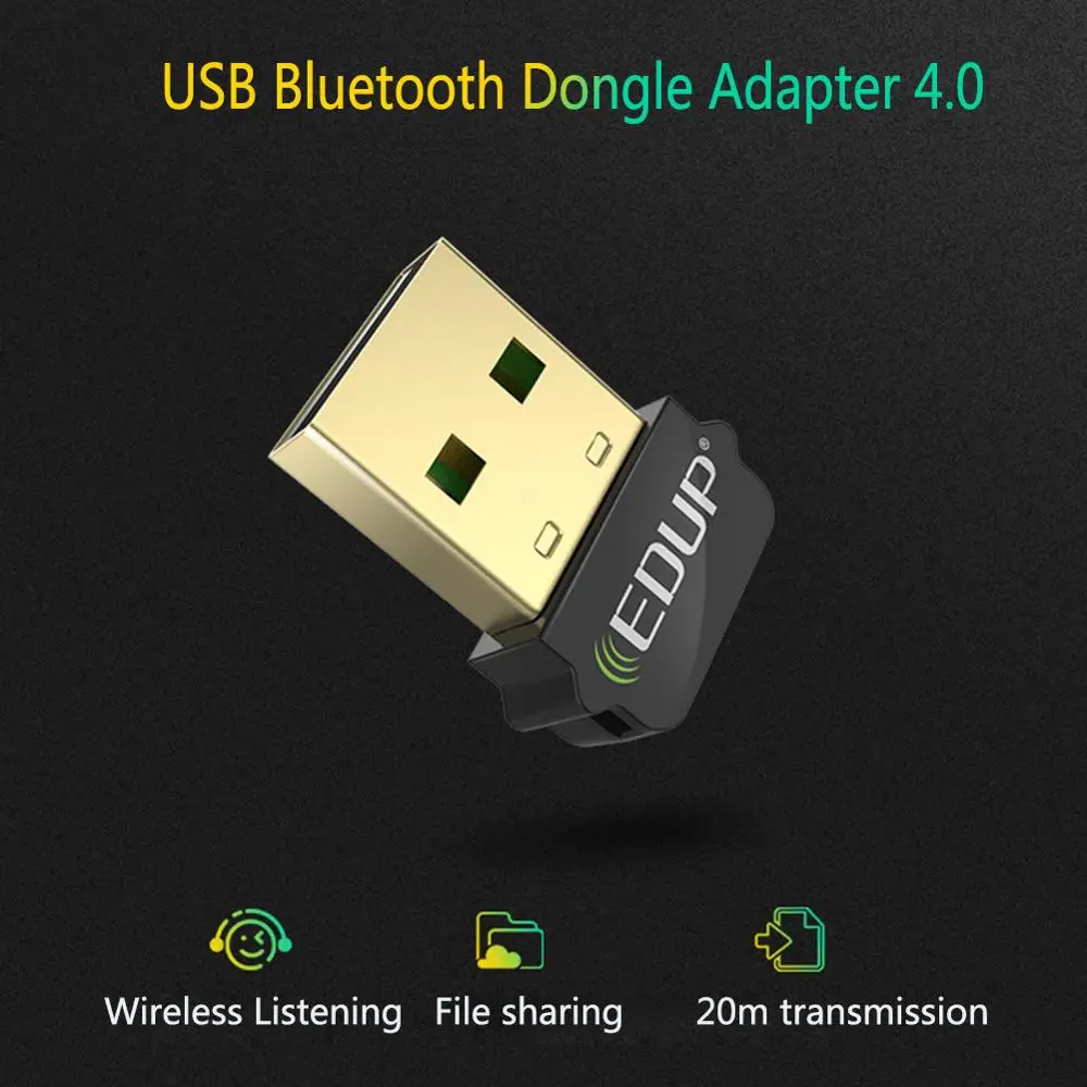 USB bluetooth адаптер 4 0 для ПК компьютерный динамик беспроводная мышь Bluetooth