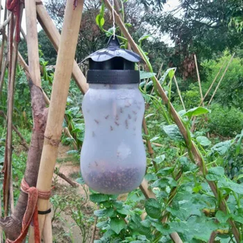 

Fly Traps Pest Insect Fruit Flies Traps Killer Reject Hornet Catcher Hanging Tree Garden Tools Killing Bee Trapper Wasp Trap