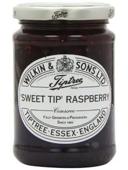 

Marmelade de framboises 340 g. Tiptree. (Pack of 6)