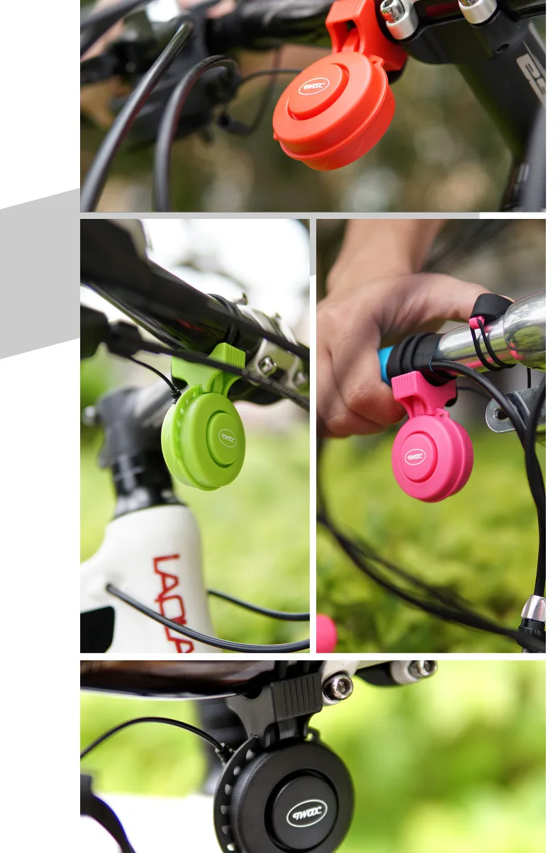 Мини Водонепроницаемый Электронный велосипедный Звонок обновленный usb зарядка велосипедный рожок перезаряжаемый низкий уровень шума