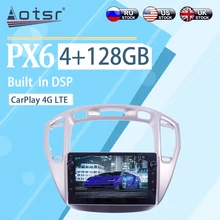 

4+128GB For Toyota Highlander 2002 - 2008 Android 10 BT WIFI Wireless Carplay Car Multimedia Radio Player GPS Navigation Stereo