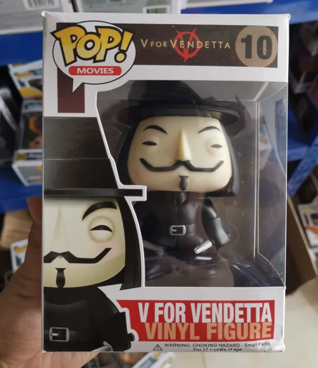 Funko Pop Movie V для Vendetta Виниловая фигурка кукол игрушки - Color: with box
