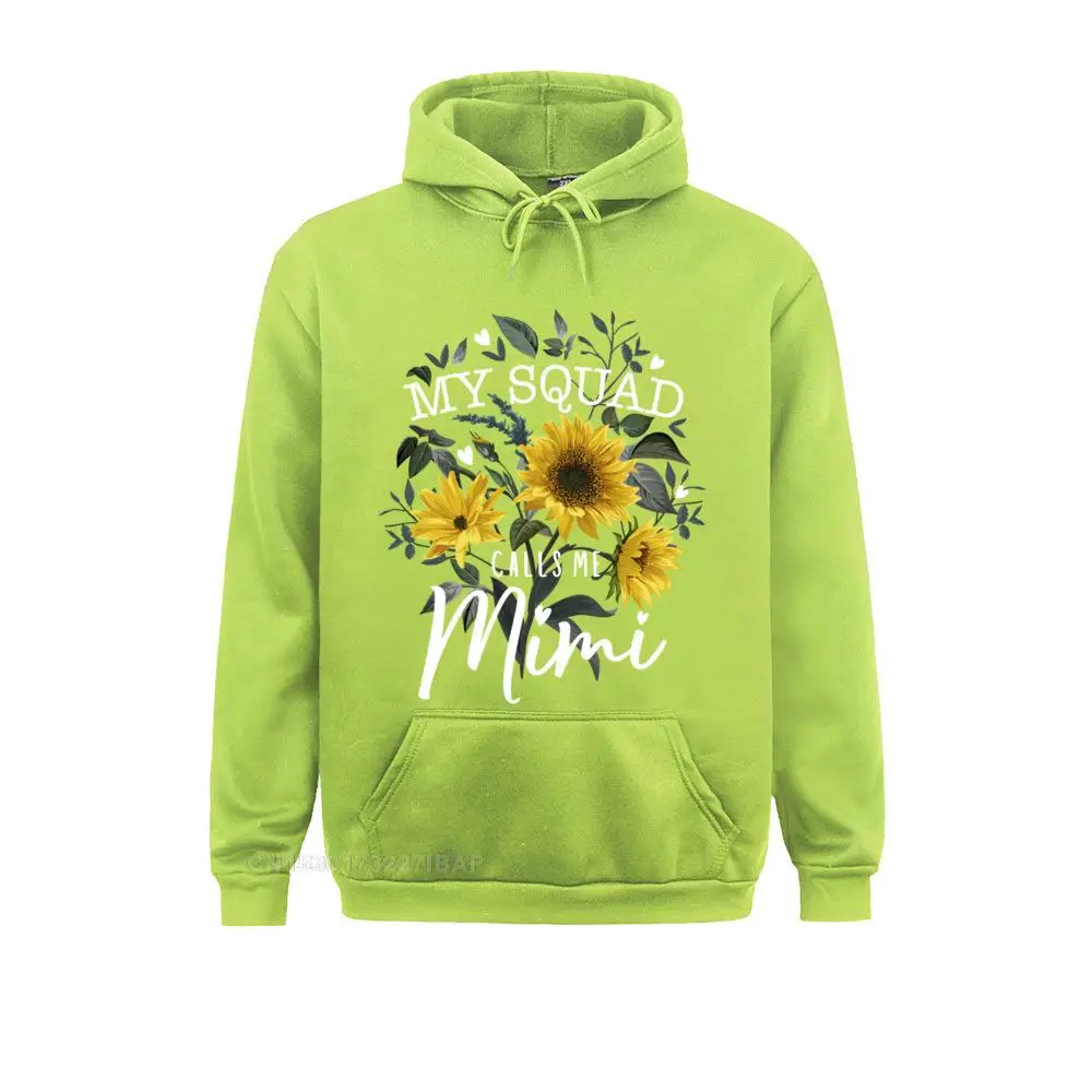 thumbnail image 1 of Sudadera con capucha con diseño de girasol y la frase "My Calls Me Mimi", divertida y abuelita, recién llegada, para hombre, estilo sencillo, para fitness, 1 of 5