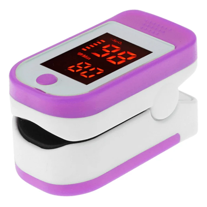 Medidor de Saturação de Oxigênio Sangue do Oxímetro do Pulso do Dedo Portátil Pulsoximeter no Spo2 pr Mod. 1305477 11 Glicose no sangue