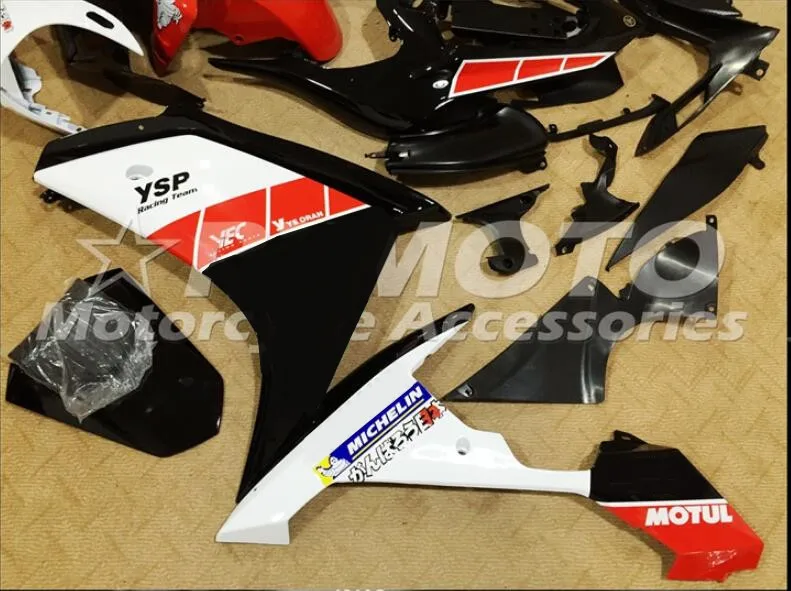 4 подарки ABS литья под давлением Мотоцикл Обтекатели подходит для Yamaha YZF-1000-R1 2007 2008 07 08 Кузов Набор красный белый черный