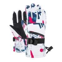 New Ski Gloves Men Women Youth Warm Winter Waterproof Snowboard Gloves Snowmobile Riding Motorcycle Outdoor Touch Screen Gloves 2