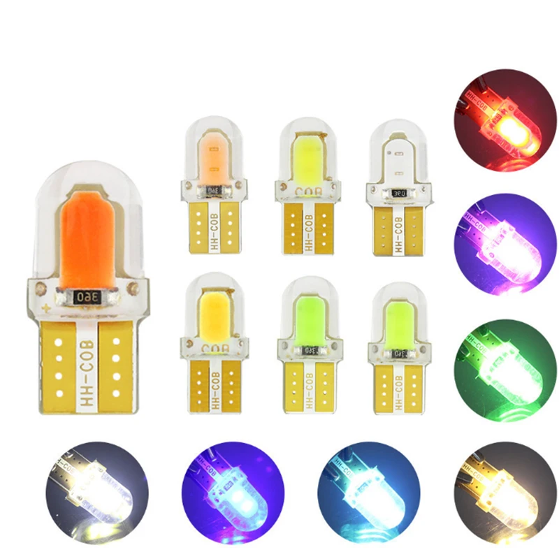 Светодиодные Автомобильные внутренние фары W5W T10 COB 8SMD для VW Polo Golf 4 5 7 6 T5 T4 Beetle Passat B6