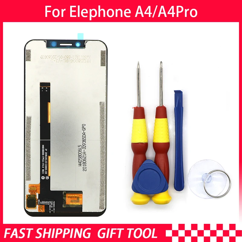 Новый оригинальный сенсорный экран ЖК-дисплей ЖК-экран для Elephone A4/A4 pro запасные