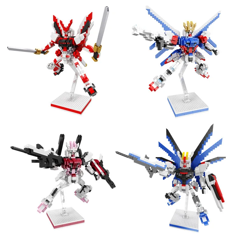 

Balody/balody Diamond Granule Small Building Block 19001 Robot Educational Fight Inserted Assembly Toy Gift