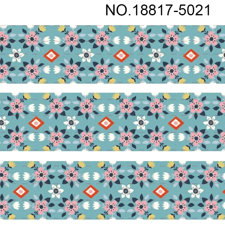 Winsome 50 ярдов 16 мм-75 мм старый модный тканевый напечатанный Grosgrain лента, FOE лента