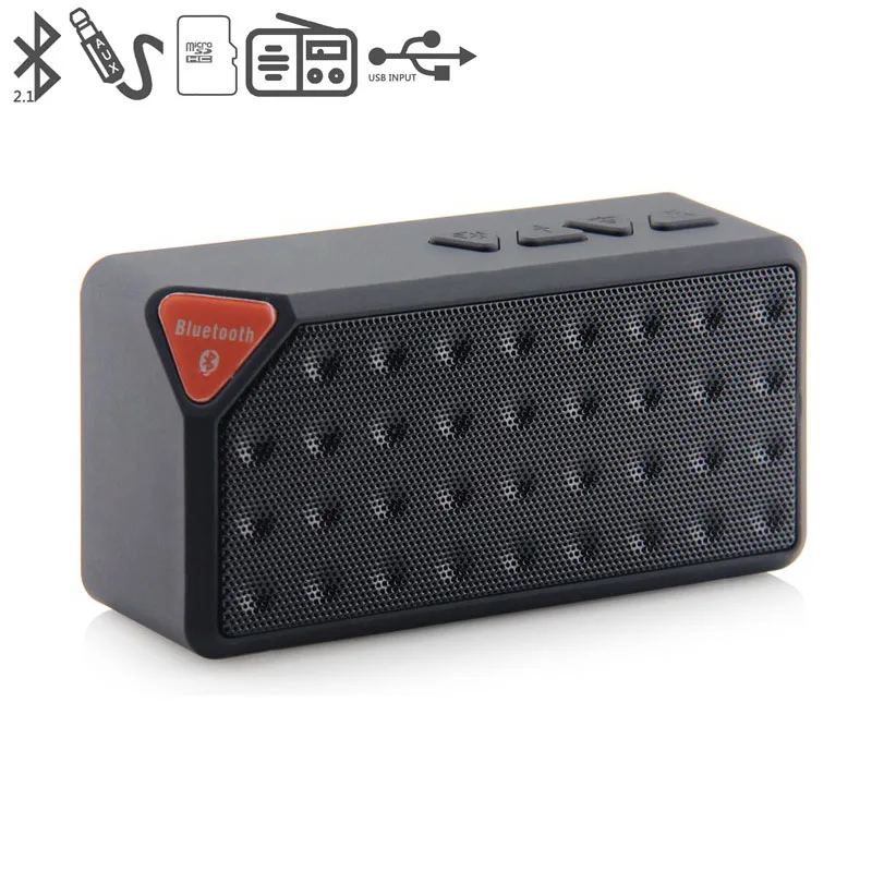 Bluetooth Speaker X3 Jambox Style Tf Usb Fm Wireless Portable Music