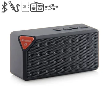 

Bluetooth Speaker X3 Jambox Style TF USB FM Wireless Portable Music Sound Box Subwoofer Loudspeakers with Mic caixa de som
