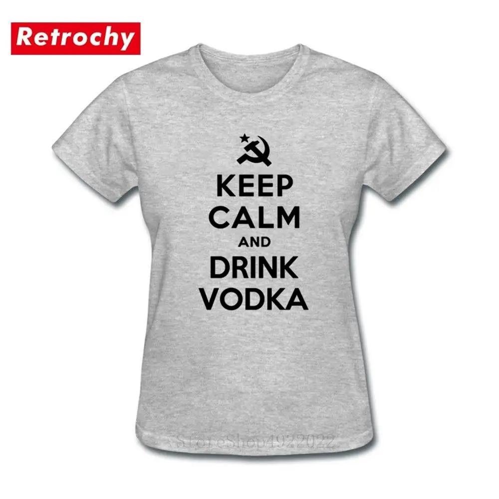 Советский коммунистический футболка со смешным рисунком CCCP с надписью KEEP CALM AND