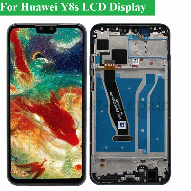 Ensemble écran tactile LCD Super amoled, 6.5 pouces, pour Huawei Y8S ...