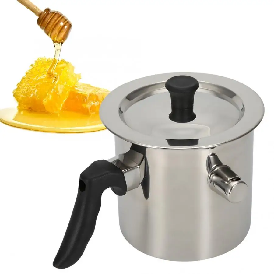Пчеловодство заливной чайник Нержавеющая сталь пчелы воскоплав заливной чайник Инструмент пчеловода пчелы воскоплав
