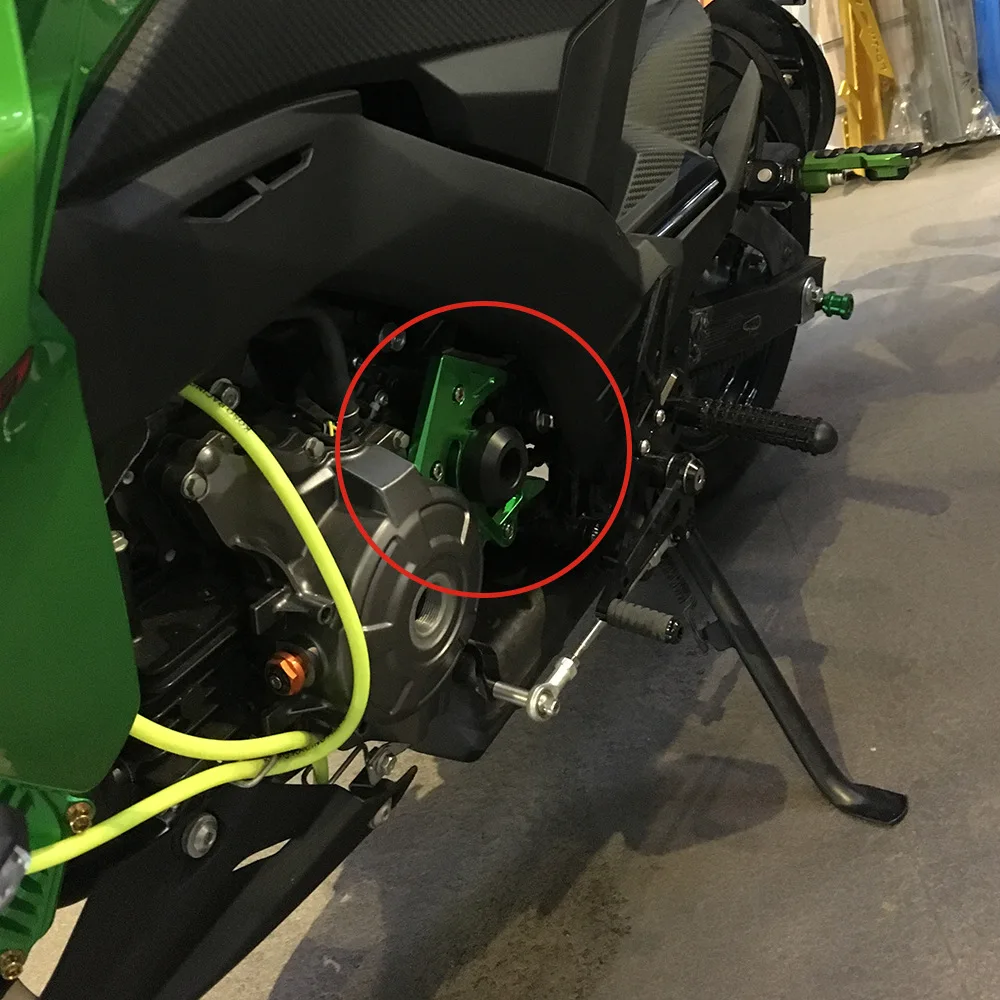 Мотоцикл Kawasaki Z125 модифицированный CNC алюминиевый сплав цепь крышка небольшой Cog крышка аксессуары