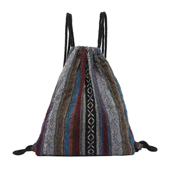 

Maison Fabre High Quality Crossbody Drawstring Bag Travel Sports Canvas Floral Dance Bag Unisex Travel Storage Backpack Bag 1018