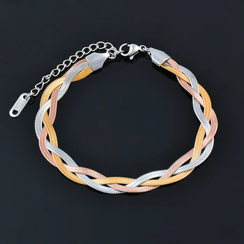 Jewelry Blade Braided Bracelet Hip Hop Party Gifts