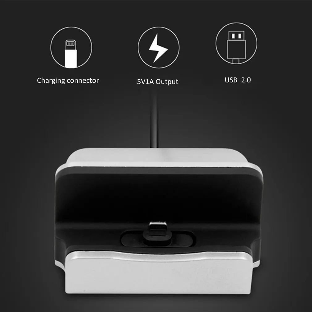 Для iPhone зарядная док-станция настольная Мобильная поддержка зарядное устройство для мобильного телефона держатель для Android Xiaomi Тип C подставка настольная база